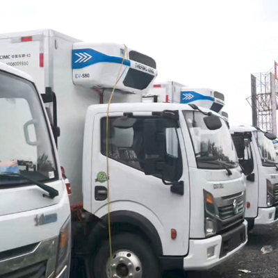 EV580&EV580S रेफ्रिजरेटर ट्रक शीतलन प्रणाली उपकरण के लिए इलेक्ट्रिक थर्मो किंग प्रशीतन इकाई मांस मछली रखने