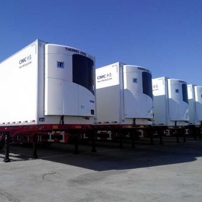 फ्रंट वॉल कंडेनसर 9.3KW SLXI 400 सेमी ट्रेलर रेफ्रिजरेशन यूनिट