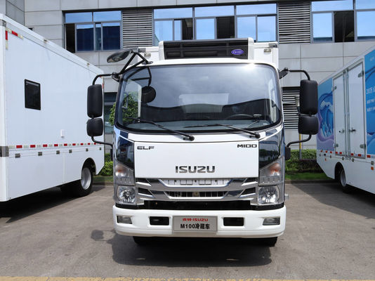 M100 रेफ्रिजरेटेड ट्रक QINGLING खाद्य के लिए मांस मछली परिवहन फ्रीजर कैरियर Citimax 500+ रेफ्रिजरेशन यूनिट