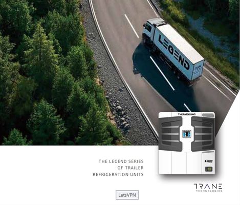 थर्मो किंग नई ट्रेलर रेफ्रिजरेशन यूनिट मॉडल लीजेंड L-1880 30/50 वर्ष 2025 एशिया प्रशांत बाजार