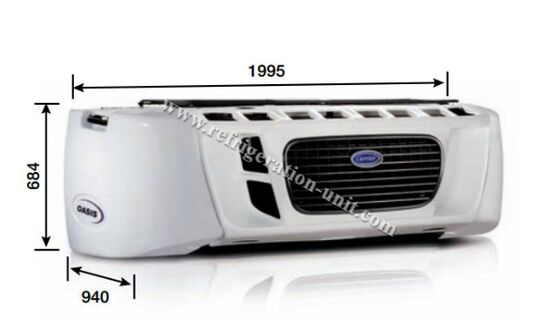 कैरियर ट्रांसिकॉल्ड ओएसिस 350 रेफ्रिजरेशन यूनिट 8-9 मीटर रेफ्रिजरेटेड बॉक्स ट्रक के लिए 40-50 डिग्री परिवेश के तापमान में अच्छी कीमत पर उपलब्ध है।