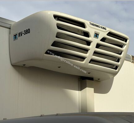 Isuzu 100p जापान ब्रांड ट्रक चेसिस 4.1 मीटर लंबाई के साथ THERMO KING प्रशीतन इकाइयों के साथ प्रशीतित बॉक्स RV380V 4X2 मिनी 3tons 2 टन फ्रीजर प्रशीतित ट्रक