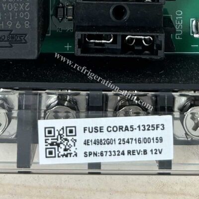 673324 थर्मो किंग रिले और फ्यूज पीसीबी असेंबली 12VDC RV680II / RV780II / SV600Li/T-880E 4E14982G01